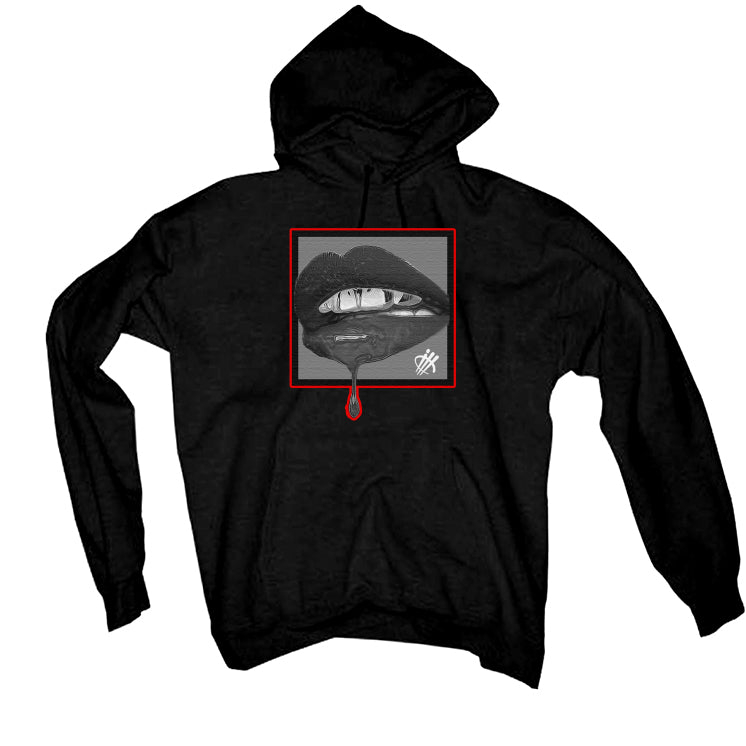 Air Jordan 4 “Black Canvas”| ILLCURRENCY Black T-Shirt (LIPSTICK)