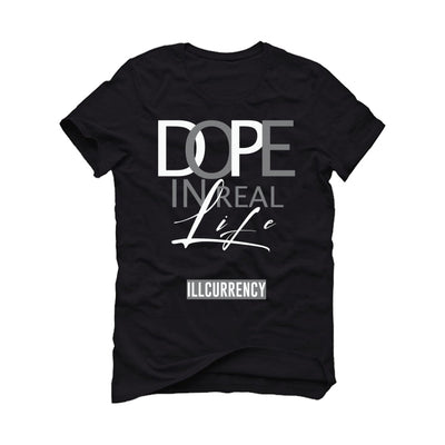 Air Jordan 6 “Metallic Silver” Black T-Shirt (DOPE)
