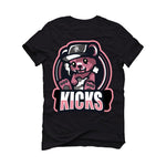 Air Jordan 5 Low “White/Desert Berry”I ILLCURRENCY Black T-Shirt (PUFFY)