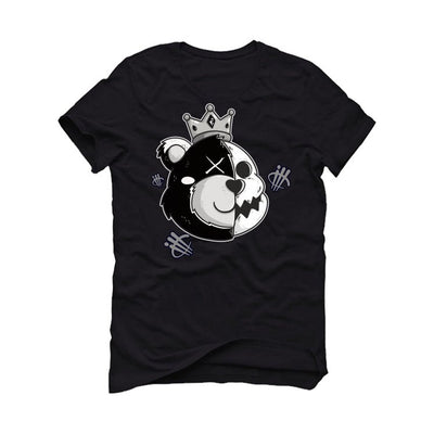 Air Jordan 1 Mid WMNS "Homage" Black T-Shirt (HALF KING BEAR)