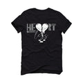 Air Jordan 6 “Metallic Silver” Black T-Shirt (Heartless)