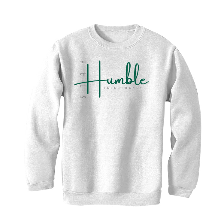 Air Jordan 1 High OG “Gorge Green” White T-Shirt (Stay Humble)