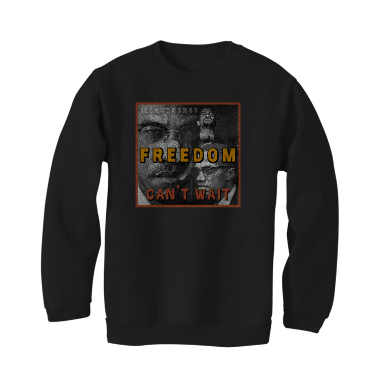 Air Jordan 3 “Desert Elephant” Black T-Shirt (FREEDOM CAN'T WAIT)