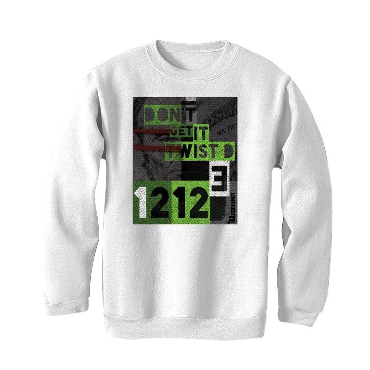 Air Jordan 6 “Electric Green” White T-Shirt (DON'T GET IT TWISTED) - illCurrency Sneaker Matching Apparel