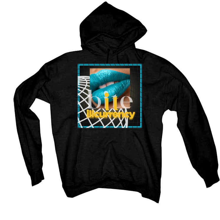 Air Jordan 5 “Aqua” Black T-Shirt (BITE IT)