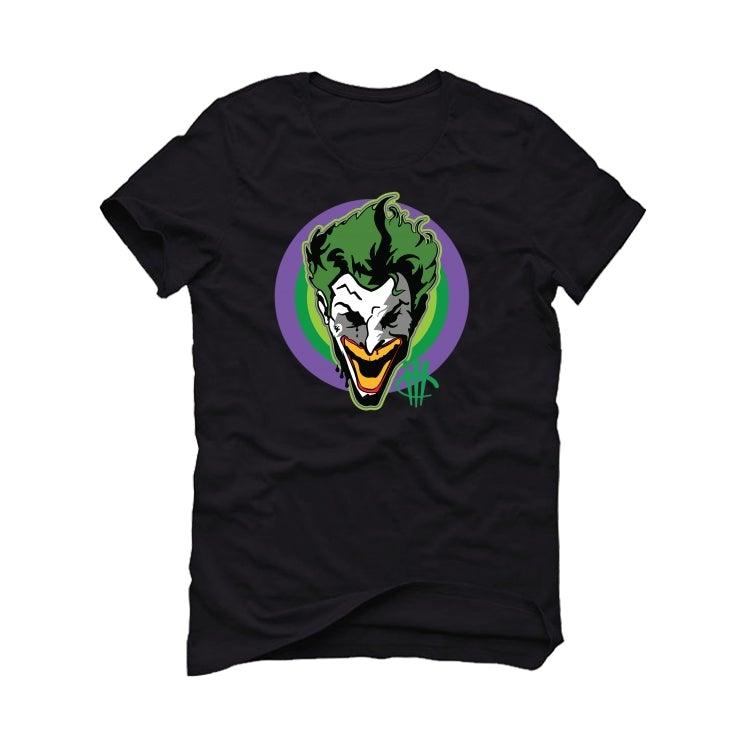 Air Jordan 3 Electric Green Violet Shock 2021 Black T-Shirt (joker) - illCurrency Sneaker Matching Apparel