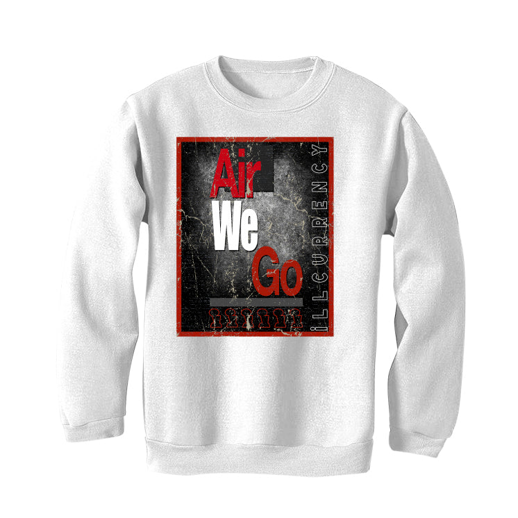 "Chicago" White Sweatshirt (AIR WE GO)