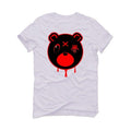 adidas Yeezy Boost 350 v2 “Bred” 2020 White T-Shirt (Bearzz) - illCurrency Sneaker Matching Apparel
