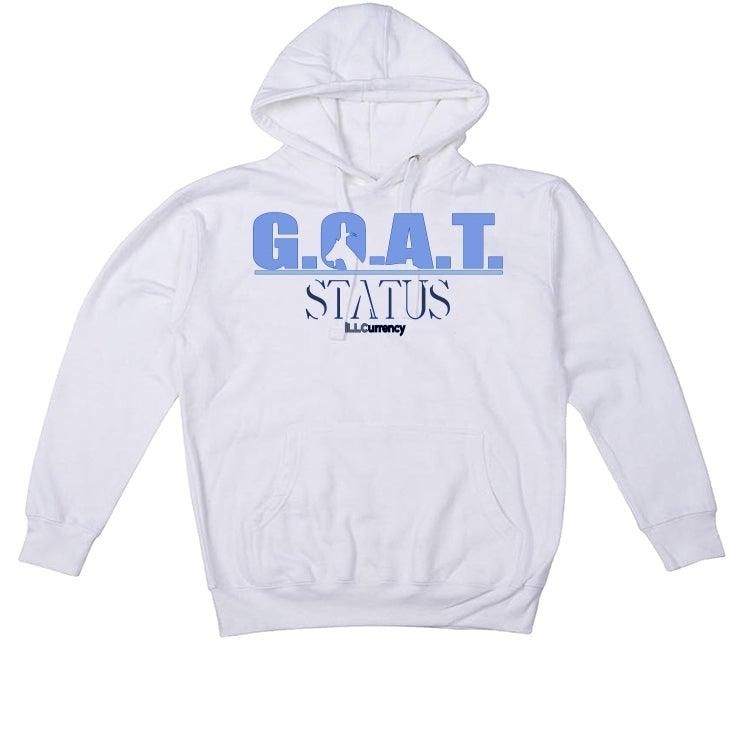 Air Jordan 5 “Stealth 2.0” Hyper Royal White T-Shirt (GOAT STATUS QUO) - illCurrency Sneaker Matching Apparel