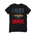 Adidas Yeezy Boost 700 “Hi-Res Red” | illcurrency Black T-Shirt (I Need You Sneakers)