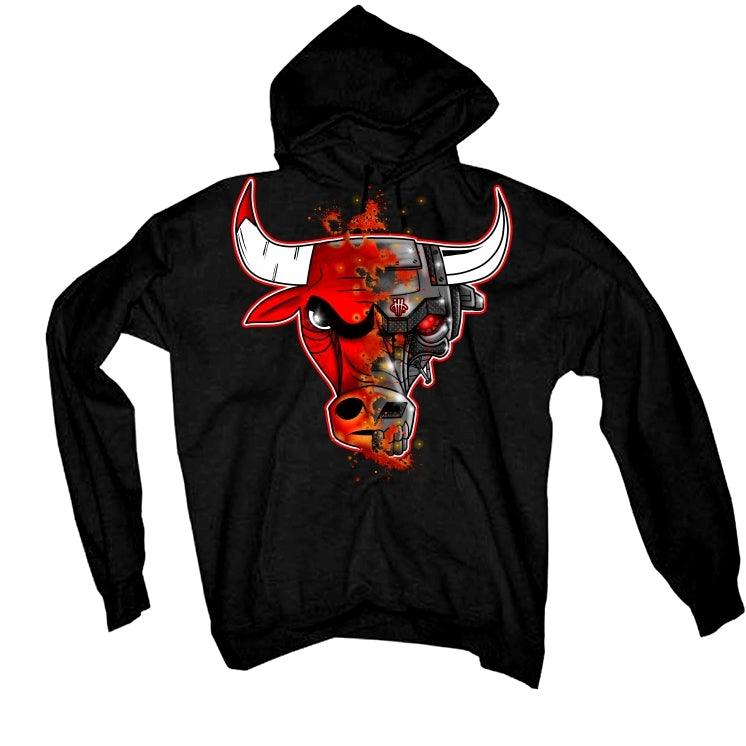 Air Jordan 5 Raging Bull Black T-Shirt (Bulls) - illCurrency Sneaker Matching Apparel