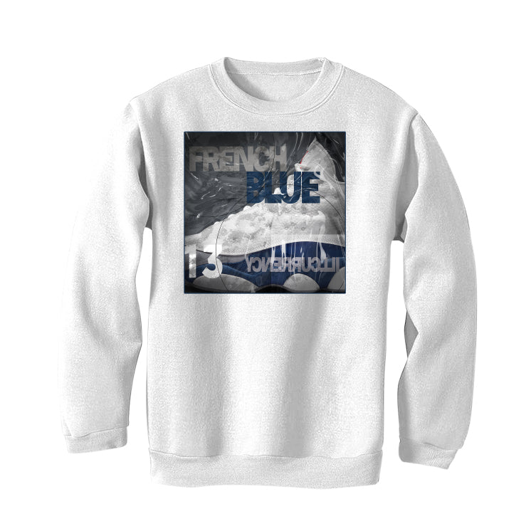 Air Jordan 13 Retro French Blue - White T-Shirt (FRENCH BLUE)