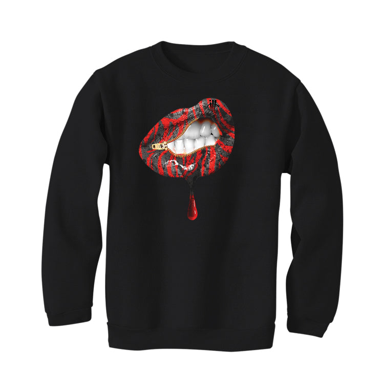 Air Jordan 3 “Fire Red” OG Black T-Shirt (LIPS UNSEALED)