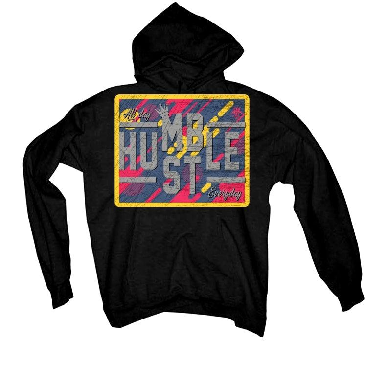 Air Jordan 1  (BIO HACK) 2020 Black T-Shirt (ALWAYS HUSTLE) - illCurrency Sneaker Matching Apparel