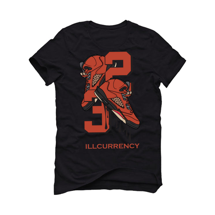 Air Jordan 5 “Dunk on Mars” Black T-Shirt (23)