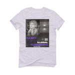Air Jordan 5 “Concord”| illcurrency White T-Shirt (ILLICIT THOUGHT)