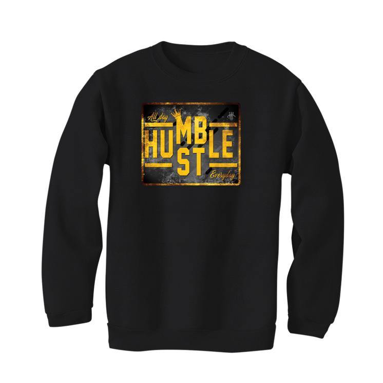 Air Jordan 1 Retro High OG “Pollen” 2021 Black T-Shirt (ALWAYS HUSTLE) - illCurrency Sneaker Matching Apparel