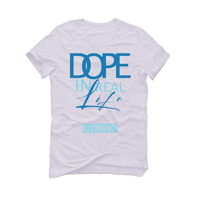 Nike Dunk Low "Dark Marina Blue" White T-Shirt (DOPE)