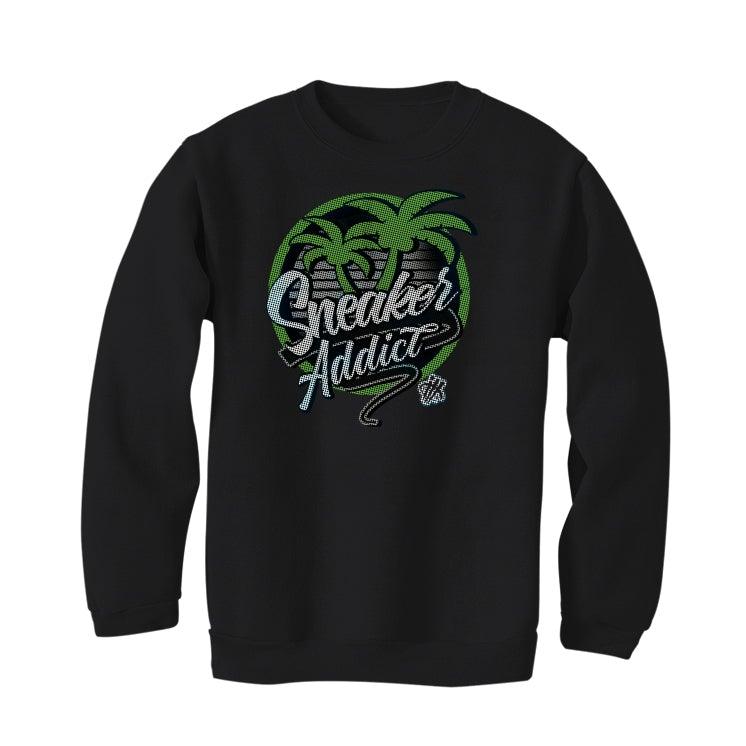 Air Jordan 6 “Electric Green” Black T-Shirt (SNEAKER ADDICT) - illCurrency Sneaker Matching Apparel