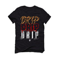 Air Jordan 3 ANIMAL Black T-Shirt (3 Drip) - illCurrency Sneaker Matching Apparel