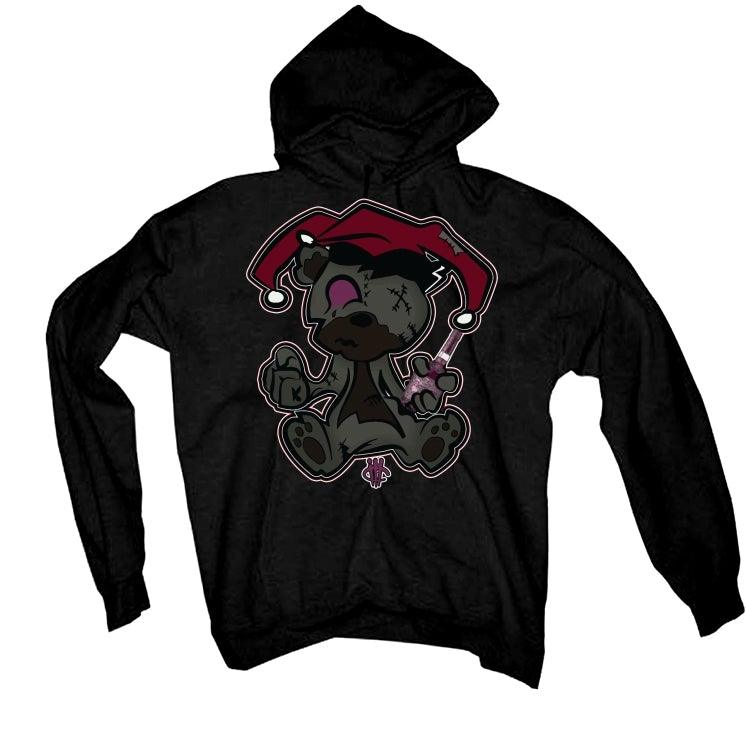 Air Jordan 4 retro PSG Bordeaux 2020 Black T-Shirt (TEDDY JOKER) - illCurrency Sneaker Matching Apparel