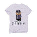 AIR JORDAN 3 "DARK IRIS" White T-Shirt (Stay Fresh)