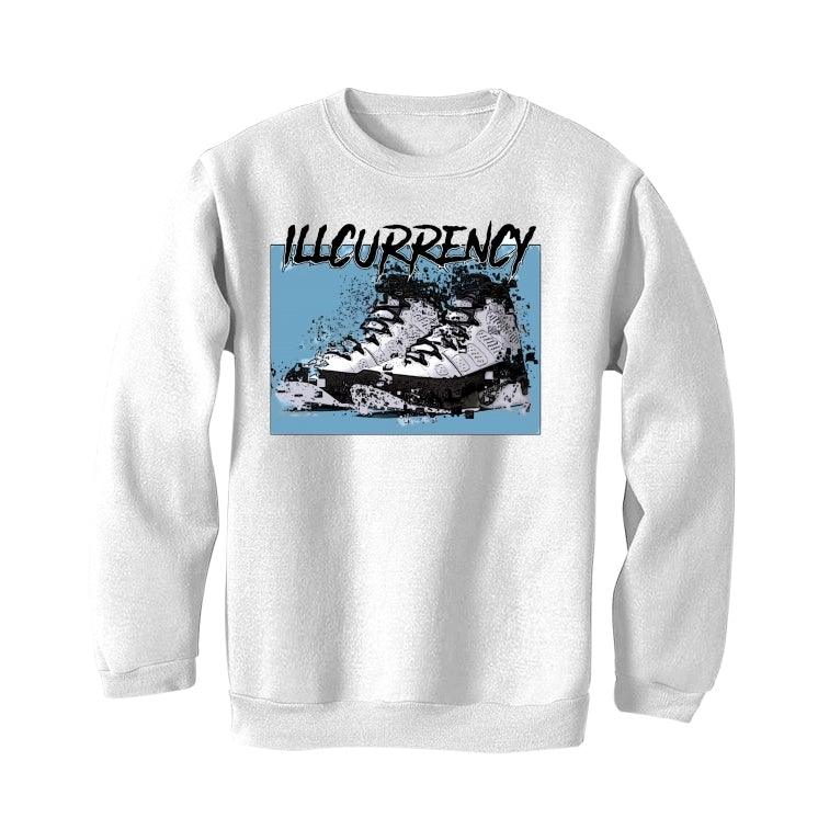 Air Jordan 9 University Blue 2020 White T-Shirt (Shattered Kicks) - illCurrency Sneaker Matching Apparel
