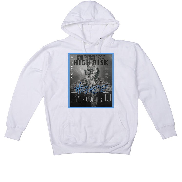 AIR JORDAN 1 HIGH OG “UNIVERSITY BLUE”| ILLCURRENCY White T-Shirt (HIGHER REWARD)