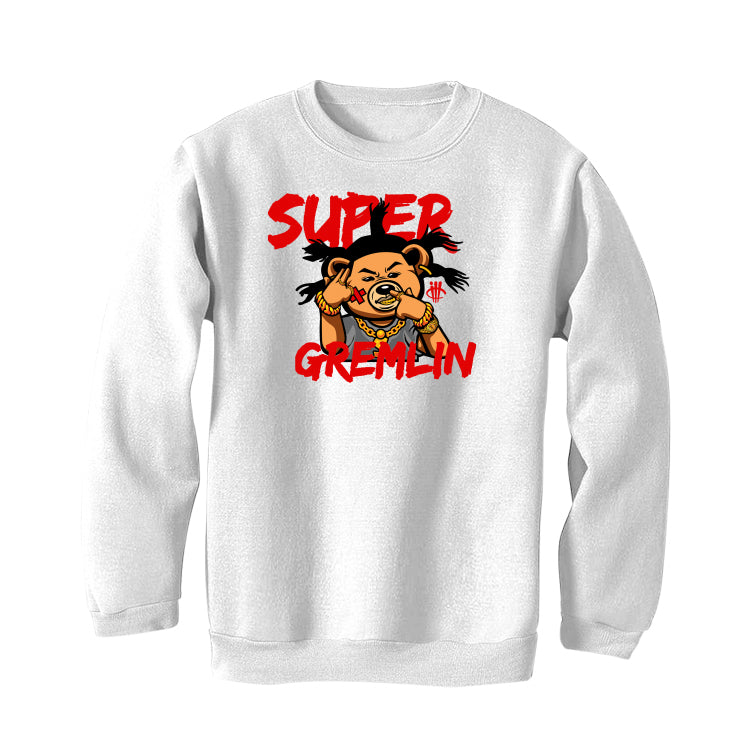 Air Jordan 9 “Fire Red” White T-Shirt (Super Gremlin)