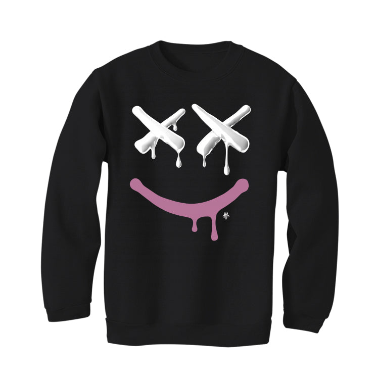 Air Jordan 1 Mid "Berry" Black T-Shirt (Happy Drip)