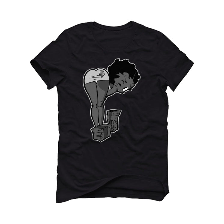 Air Jordan 6 “Metallic Silver” Black T-Shirt (BOO)