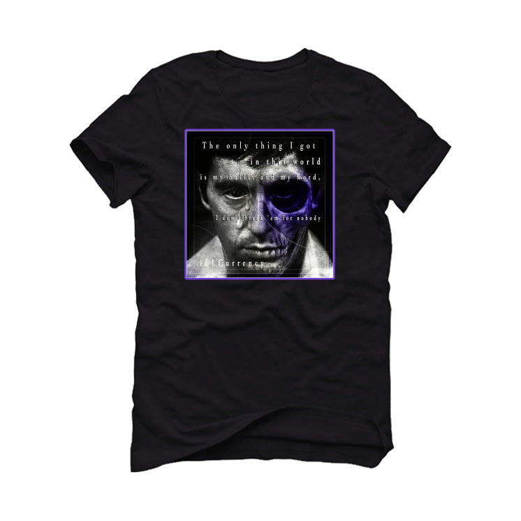 Air Jordan 3 Dark Iris - Black T-Shirt (ONLY THING I GOT)