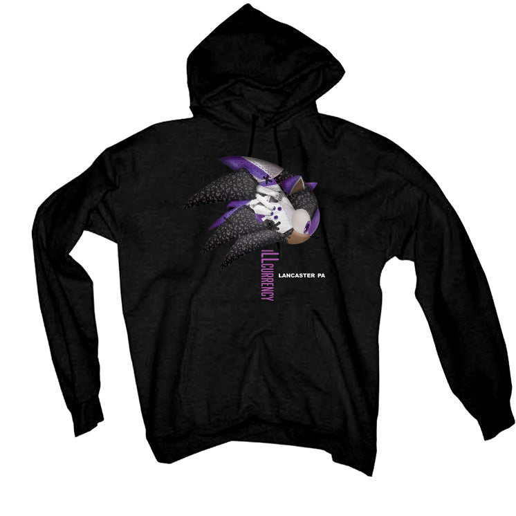 Air Jordan 3 Dark Iris - Black T-Shirt (ELEPHANT PRINT SONIC)