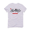 Air Jordan 3 White Cement Reimagined - White T-Shirt (Be Humble)