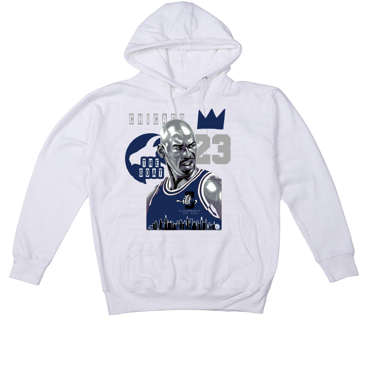 Air Jordan 11 WMNS “Midnight Navy” White T-Shirt (The Goat)