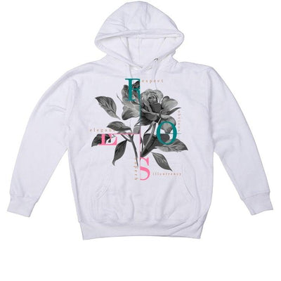 Air Jordan 10 "Super Bowl Miami" White T-Shirt (Roses)