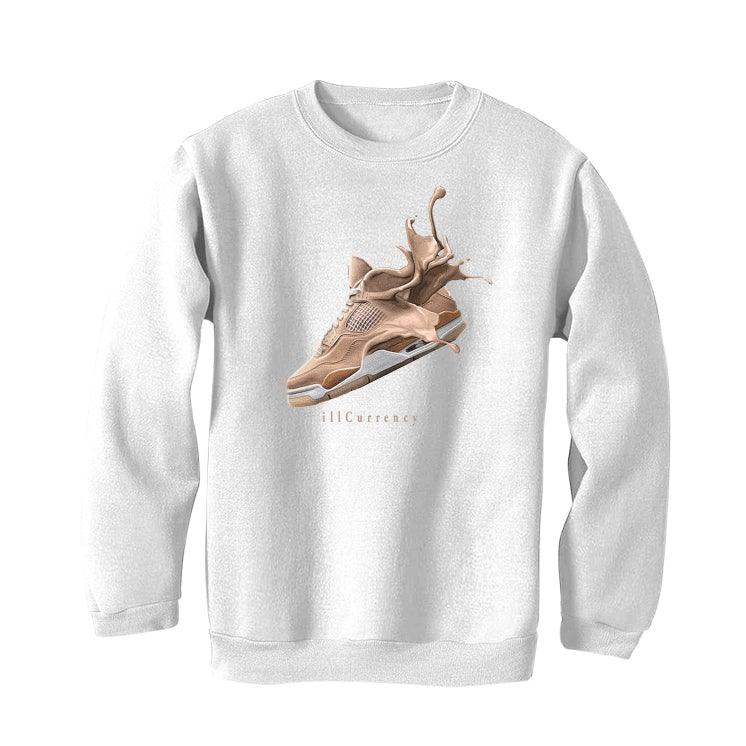 Air Jordan 4 WMNS Shimmer White T-Shirt (SPLASH 4) - illCurrency Sneaker Matching Apparel