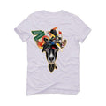 Air Jordan 5 RED AND YELLOW 2020 White T-Shirt (goat status) - illCurrency Sneaker Matching Apparel