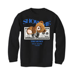 Air Jordan 1 High OG “True Blue” Black T-Shirt (SHOW ME)