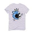 AIR JORDAN 1 HIGH OG “UNIVERSITY BLUE”| ILLCURRENCY White T-Shirt (HALF KING BEAR)
