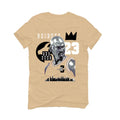 Air Jordan 1 High OG “Heirloom” Tan T-Shirt (The Goat)