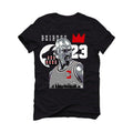 Air Jordan 12 “Playoffs” 2022 Black T-Shirt (The Goat) - illCurrency Sneaker Matching Apparel