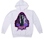 AIR JORDAN 3 GS “BARELY GRAPE” White T-Shirt (PRINCE OF SANTOS) - illCurrency Sneaker Matching Apparel