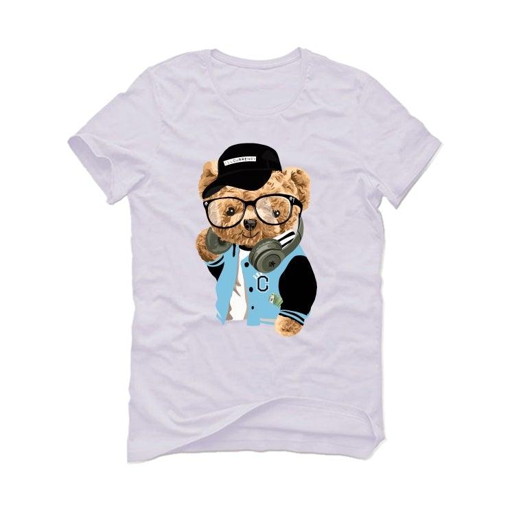 Air Jordan 1 high OG “University Blue” 2021 White T-Shirt (ill C Bear) - illCurrency Sneaker Matching Apparel