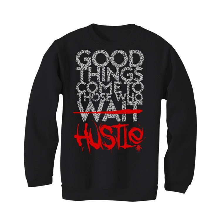 Air Jordan 3 White Cement Reimagined - Black T-Shirt (Good Things)
