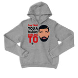 Matching hoodie, same design