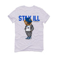 Air Jordan 1 High OG “True Blue” White T-Shirt (Stay ill Bear)