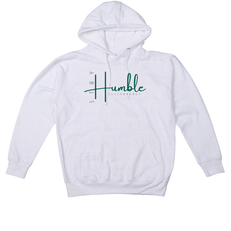 Air Jordan 1 High OG “Gorge Green” White T-Shirt (Stay Humble)