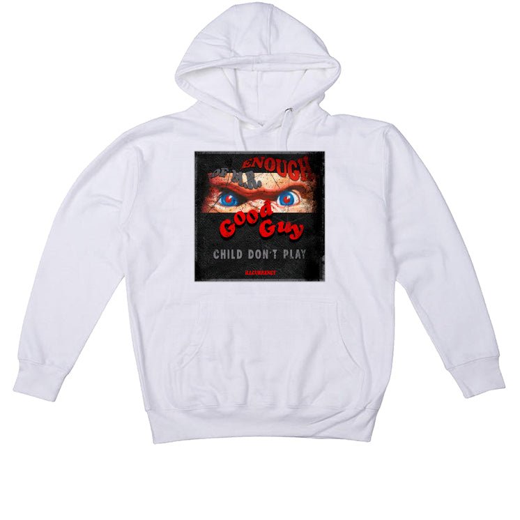 Air Jordan 13 Retro “Black Flint”| ILLCURRENCY White T-Shirt (ENOUGH OF MR GOOD GUY)