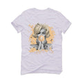 Off-White x Air Jordan 4 SP WMNS Sail White T-Shirt (BUBBLE GUM) - illCurrency Sneaker Matching Apparel